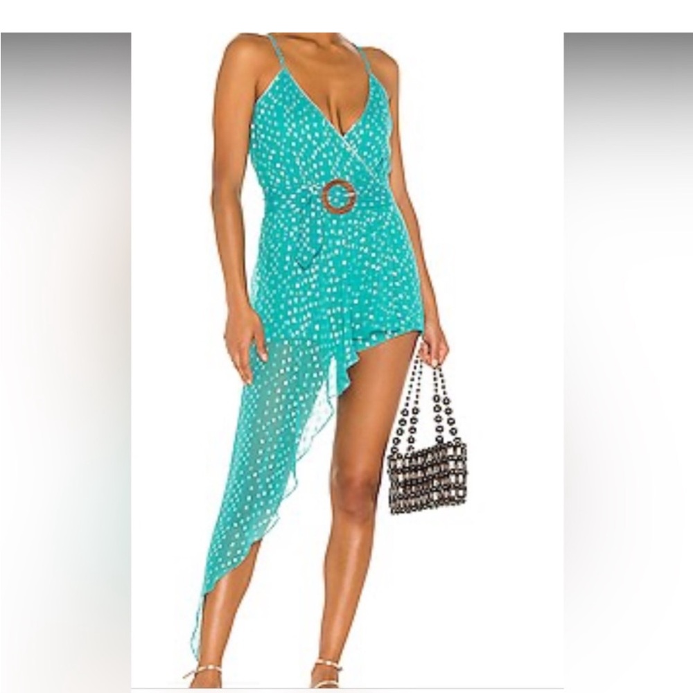 Rococo Sand Teal Iris Romper